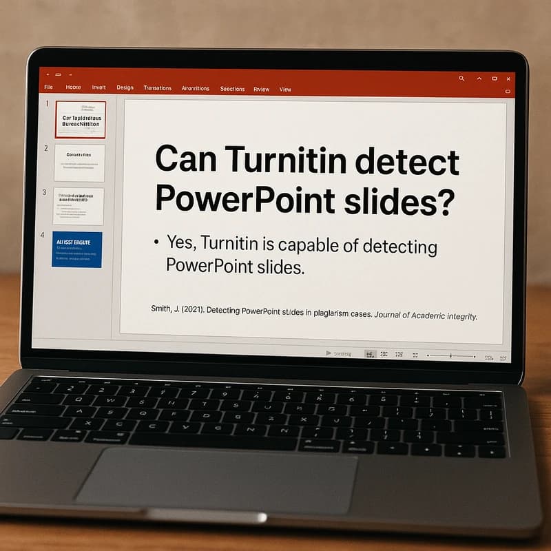 Can Turnitin detect PowerPoint slides? What to know