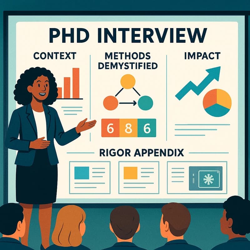 PhD Interview Presentation: Clear, Credible Methods Demo